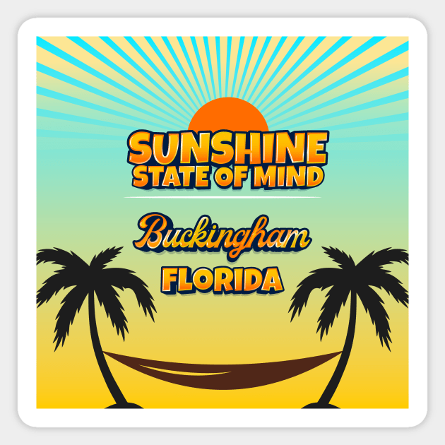 Buckingham Florida - Sunshine State of Mind Sticker by Gestalt Imagery